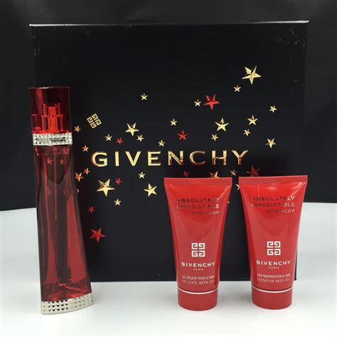 givenchy bedding set|Givenchy absolutely irresistible gift set.